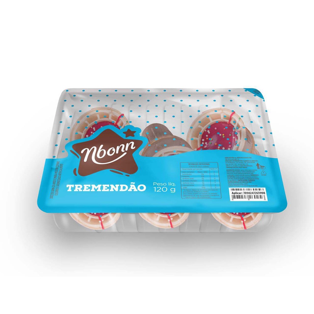 Doce Tremendão c/6 unidades - Nbonn em Oferta na Shopee