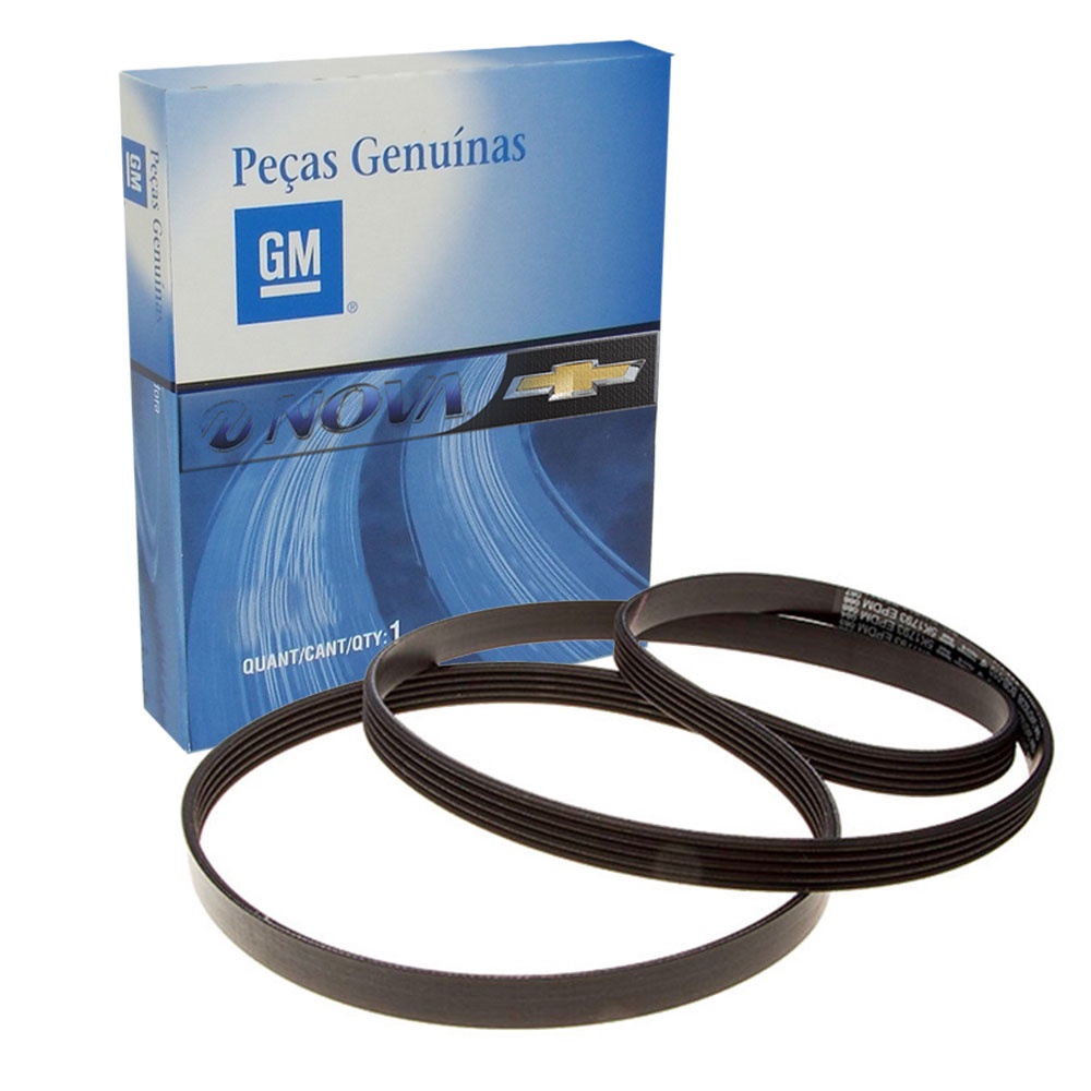 Correia Poly V Do Alternador 5pk 24584516 GM em Oferta na Shopee
