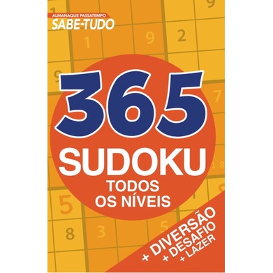 Almanaque Passatempos Sabe-Tudo 365 Sudoku