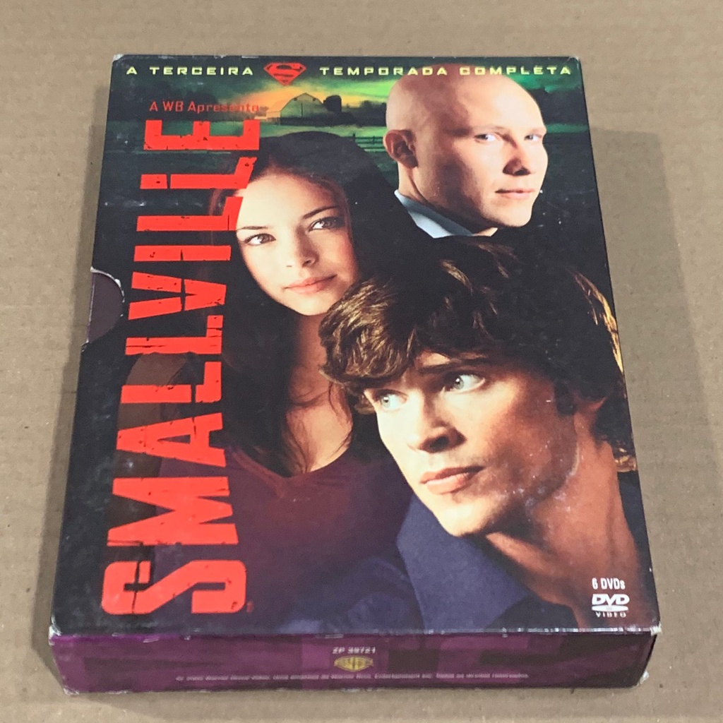 DVD BOX SMALLVILLE 3 TEMPORADA COMPLETA