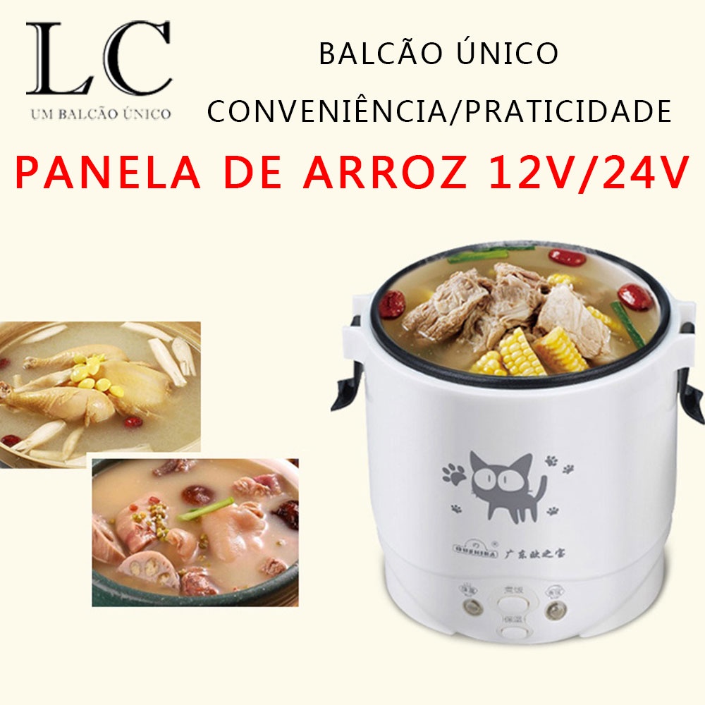 Carro Panela Arroz Fogareiro 12V24V Panelas