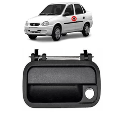 Macaneta Porta Externa Dianteira Esquerd Corsa 94 a 05 Vectra