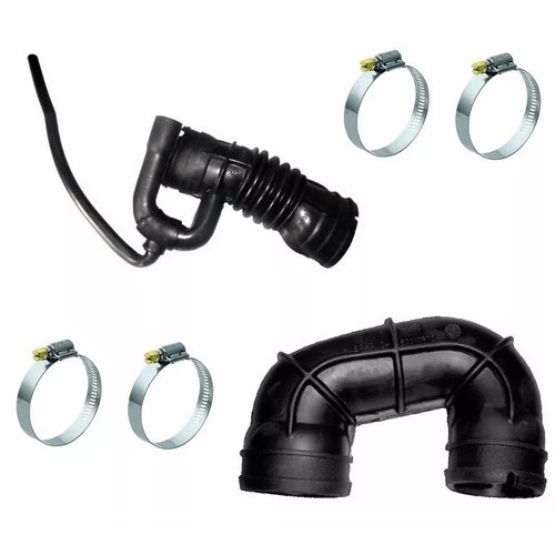 Kit Abraçadeira Mangueira Filtro Ar Palio Siena Strada Uno