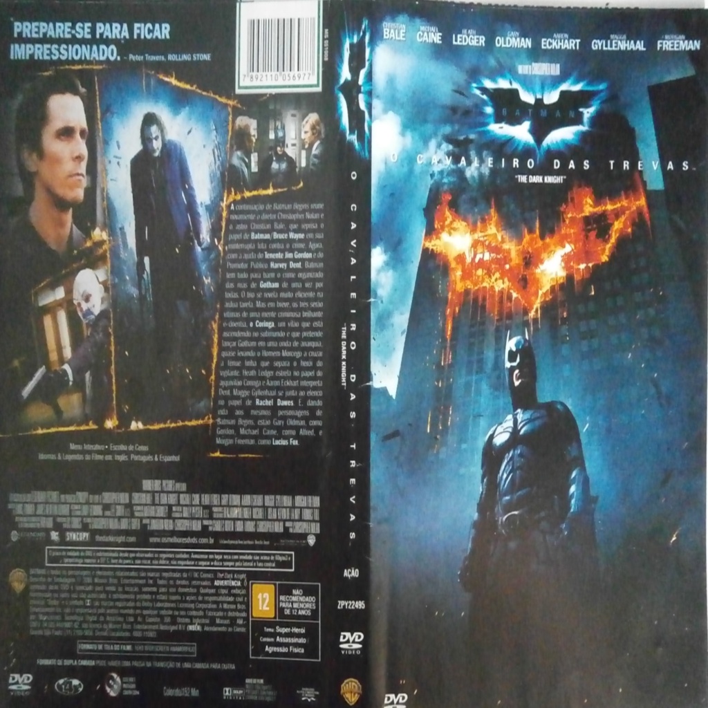 BATMAN - O CAVALEIRO DAS TREVAS produtora Christopher Nolan