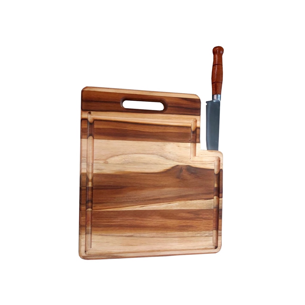 Tábua Multiuso Mini Grill M com Faca Personalizada Carne-Churrasco-Legumes