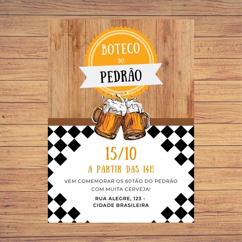 Convite Boteco: Guia Completo e Onde Comprar | BuscaProdutos