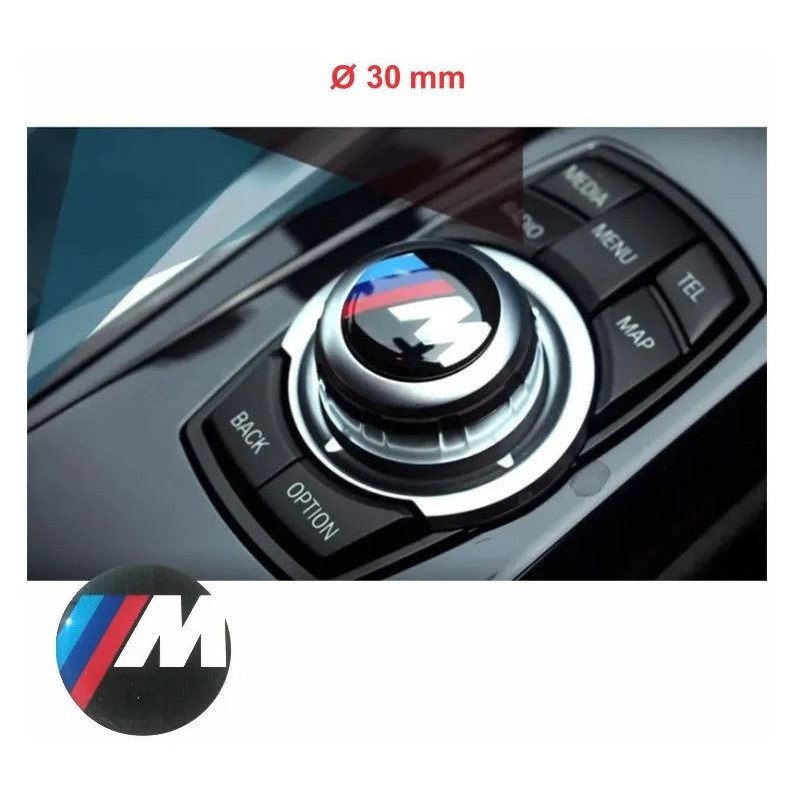 Emblema Bmw Idrive M M3 M5 X1 X3 X5 X6 Z4 120i 320i 328i