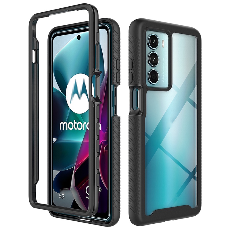 Custodia in marmo per Motorola Moto G200, custodia protettiva in silicone TPU con supporto ad anello