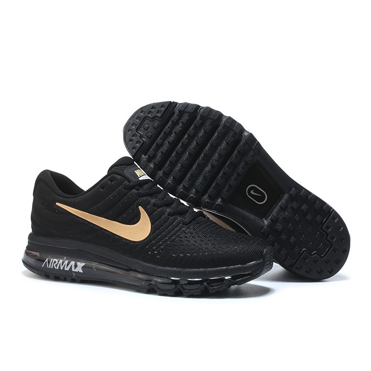 air max 2017 preto e dourado