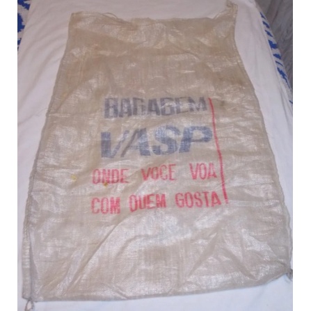 Antiga Sacola De Bagagem Da Vasp Aérea De São Paulo