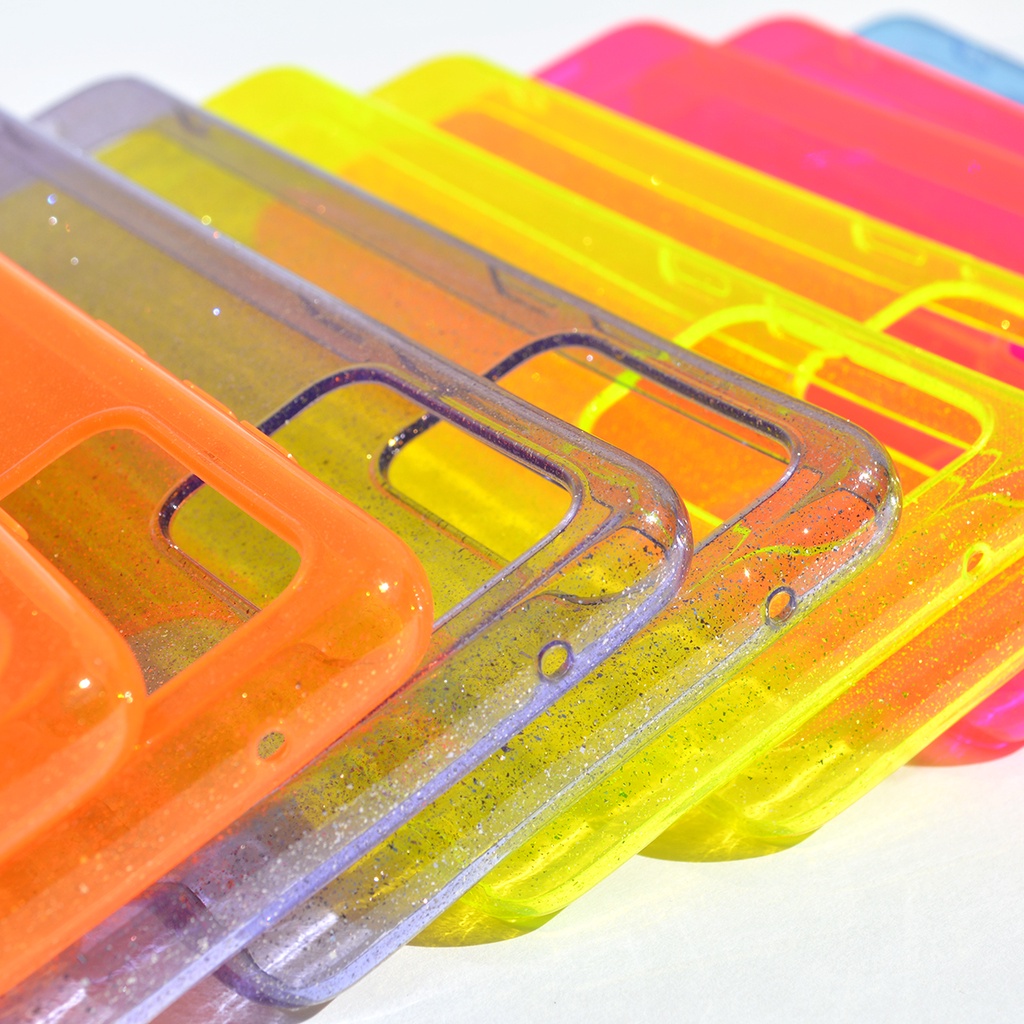 Capinha Capa Case NEON Compatível Galaxy A72 Neon/Glitter  Varias Cores Capa p/Smartphone Galaxy A72