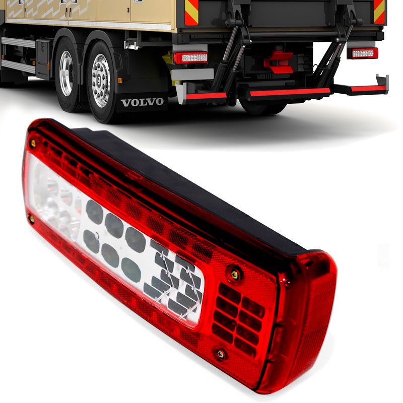 LANTERNA TRASEIRA LED VOLVO VM/FH/FM 15 L-ESQ BIVOLT C/VIGIA | Shopee ...