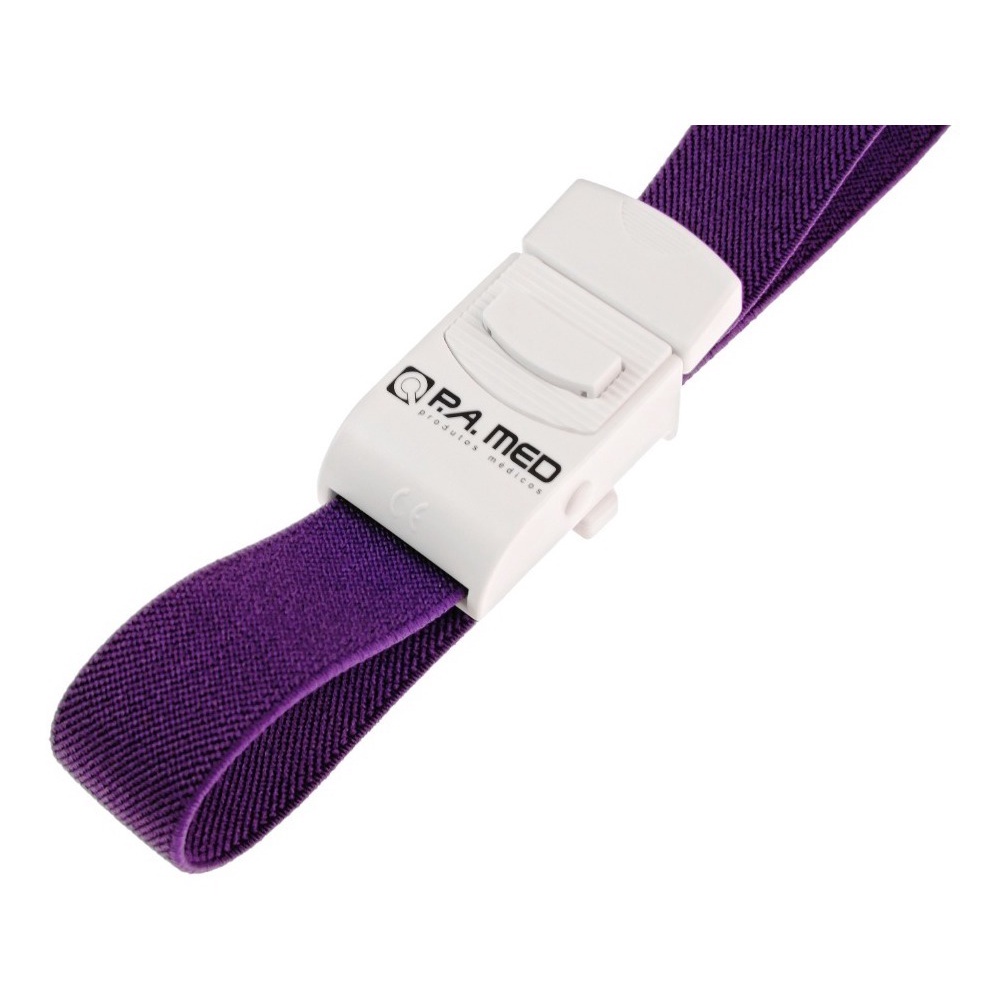 Garrote com Fecho em Nylon P.A. Med Roxo - Bic