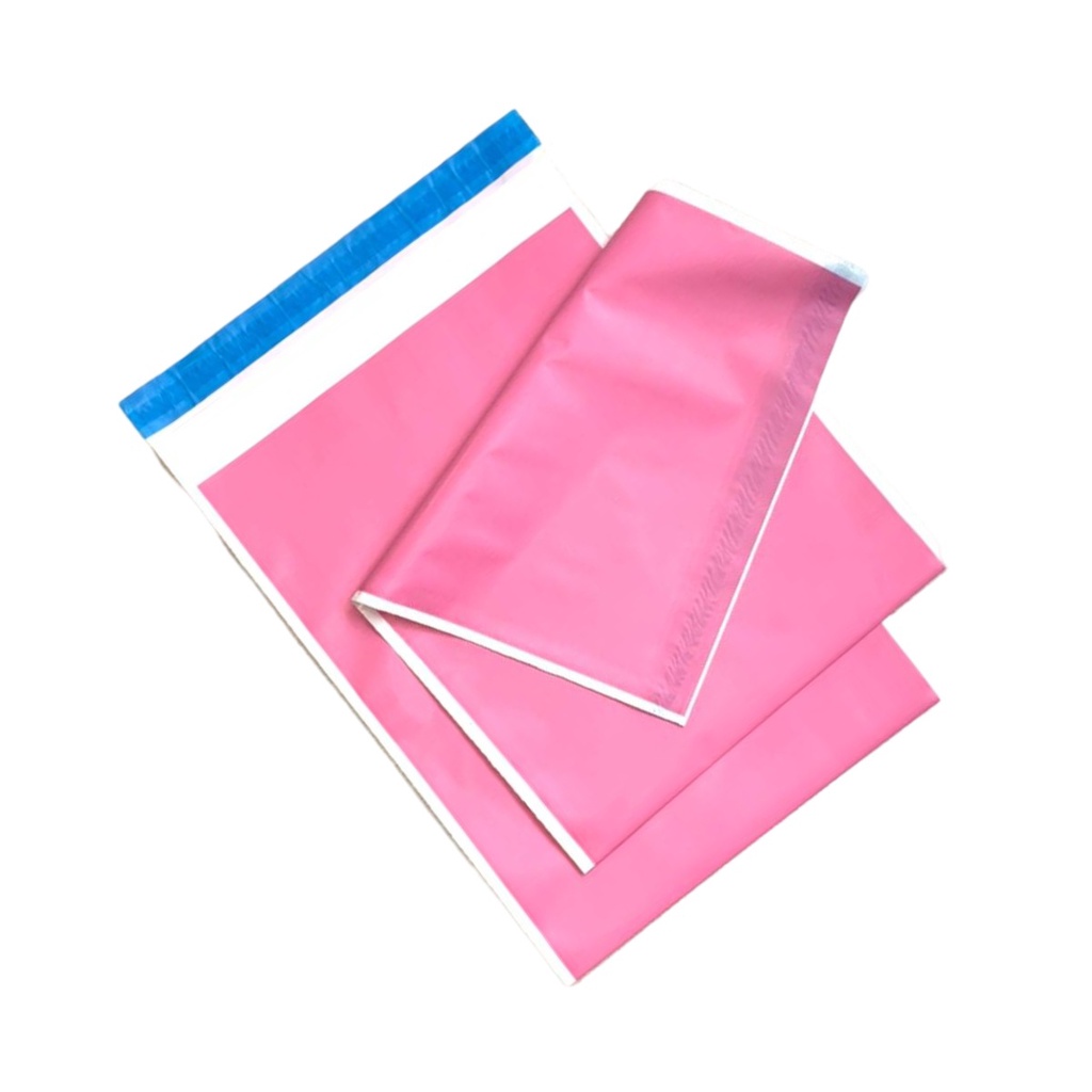 Envelope plastico de segurança 40x50 1000 unidades rosa claro bebe sedex lacre para correios inviolavel saco saquinho plástico colorido liso