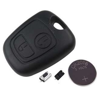 Kit Reparo para Chave 2 Botões Para Telecomando Original Citroen C3 em Oferta na Shopee
