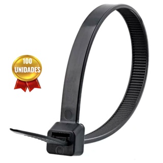 Abraçadeira de Nylon Preta 150 MM x 3,6 MM 100 Unidades AFF3170015 FERRARI em Oferta na Shopee