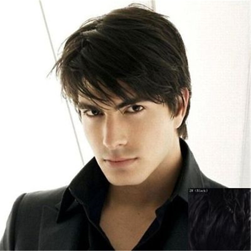 Perucas Masculina, Volume suficiente de cabelo, Resistente A Altas Temperaturas