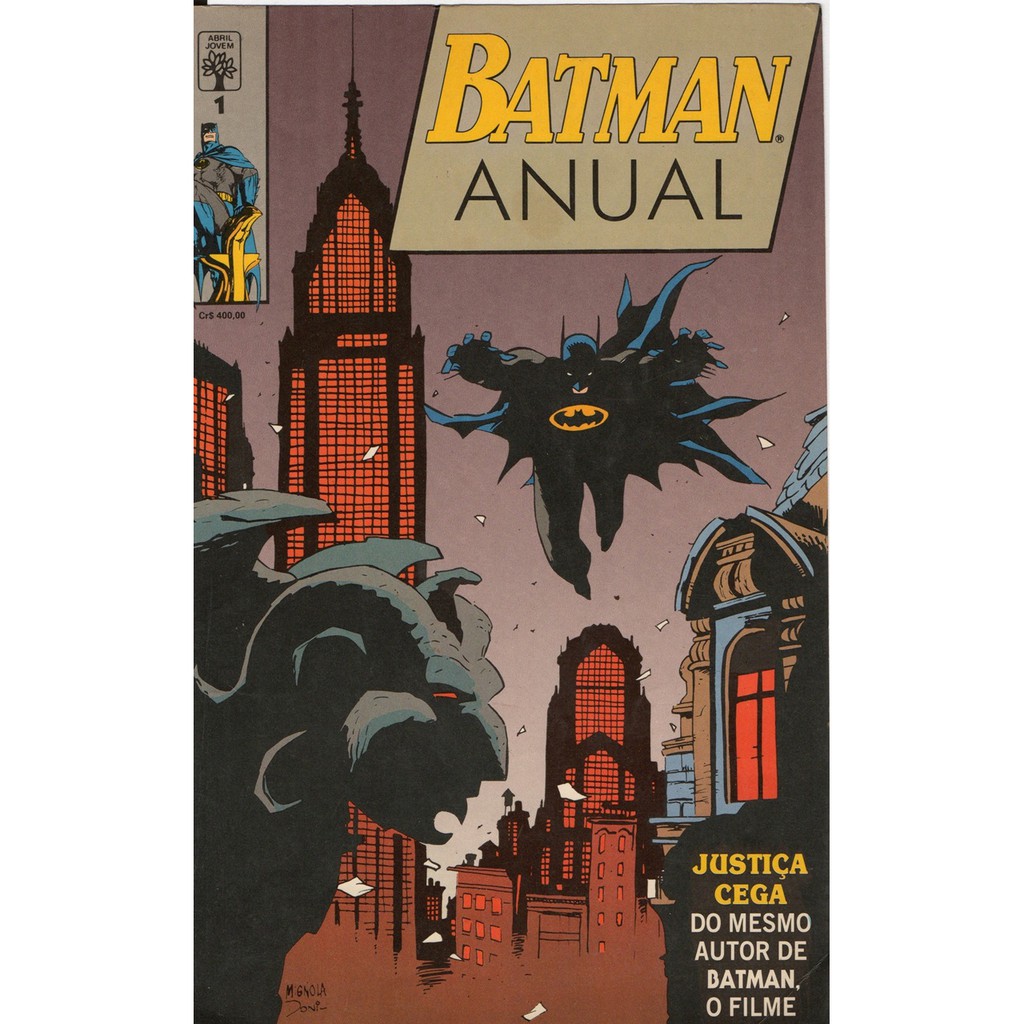 Hq Batman Anual Abril Nº 1 Hqs Gibi Cartonado