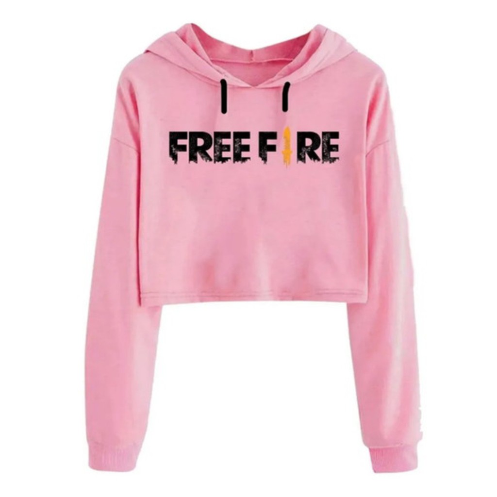 Moletom Cropped Free Fire