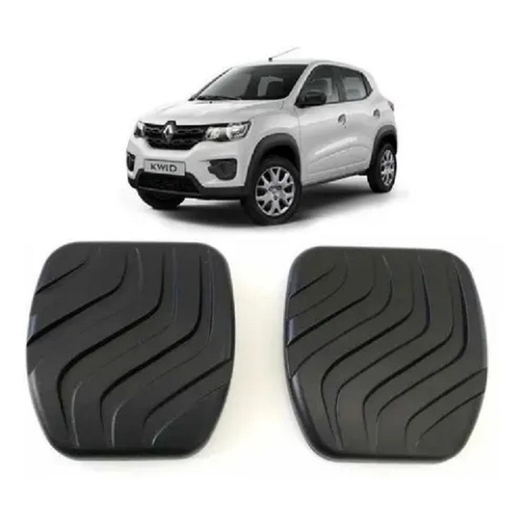 Kit Capas De Pedal Freio E Embreagem Para Renault Kwid Todos Os Anos