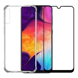 Capa Capinha Anti Shock Samsung Galaxy A30s A50s + Pelicula Vidro 3d