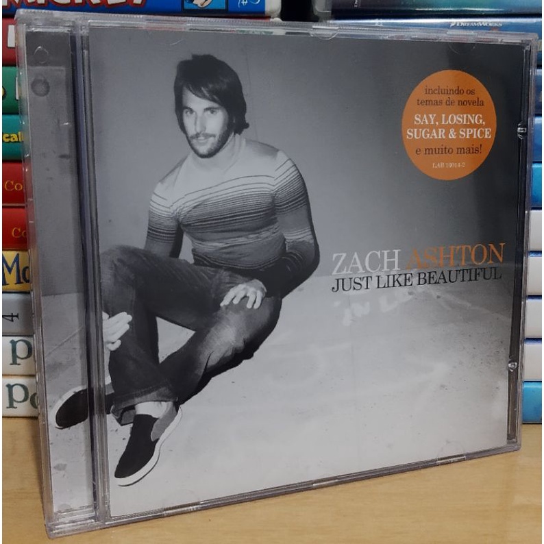 CD Zach Ashton - Just Like Beautiful (Novo Original)