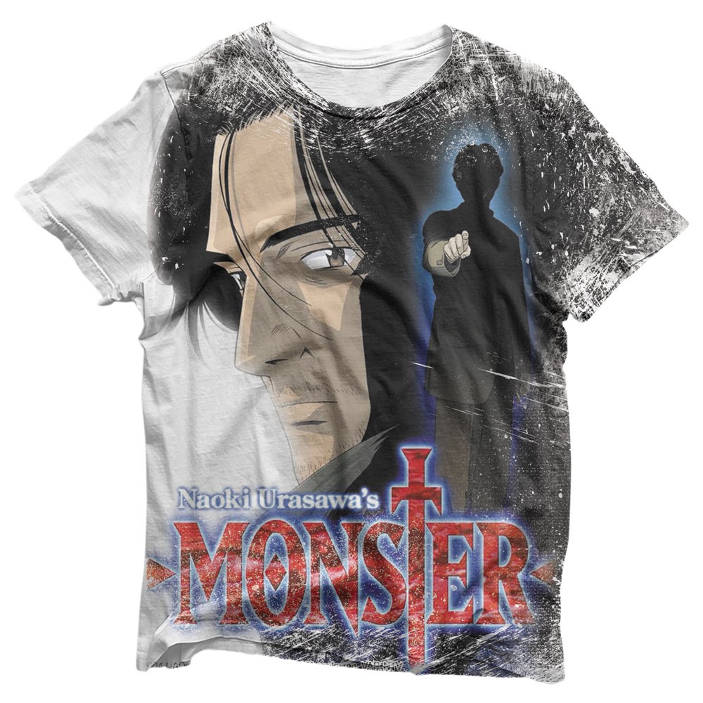 Camisa Monster Capa do Anime - Camisas Monster Estampa Total