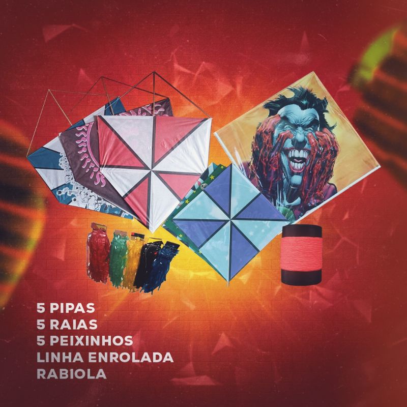 Pipa - Kit Completo para soltar Pipa