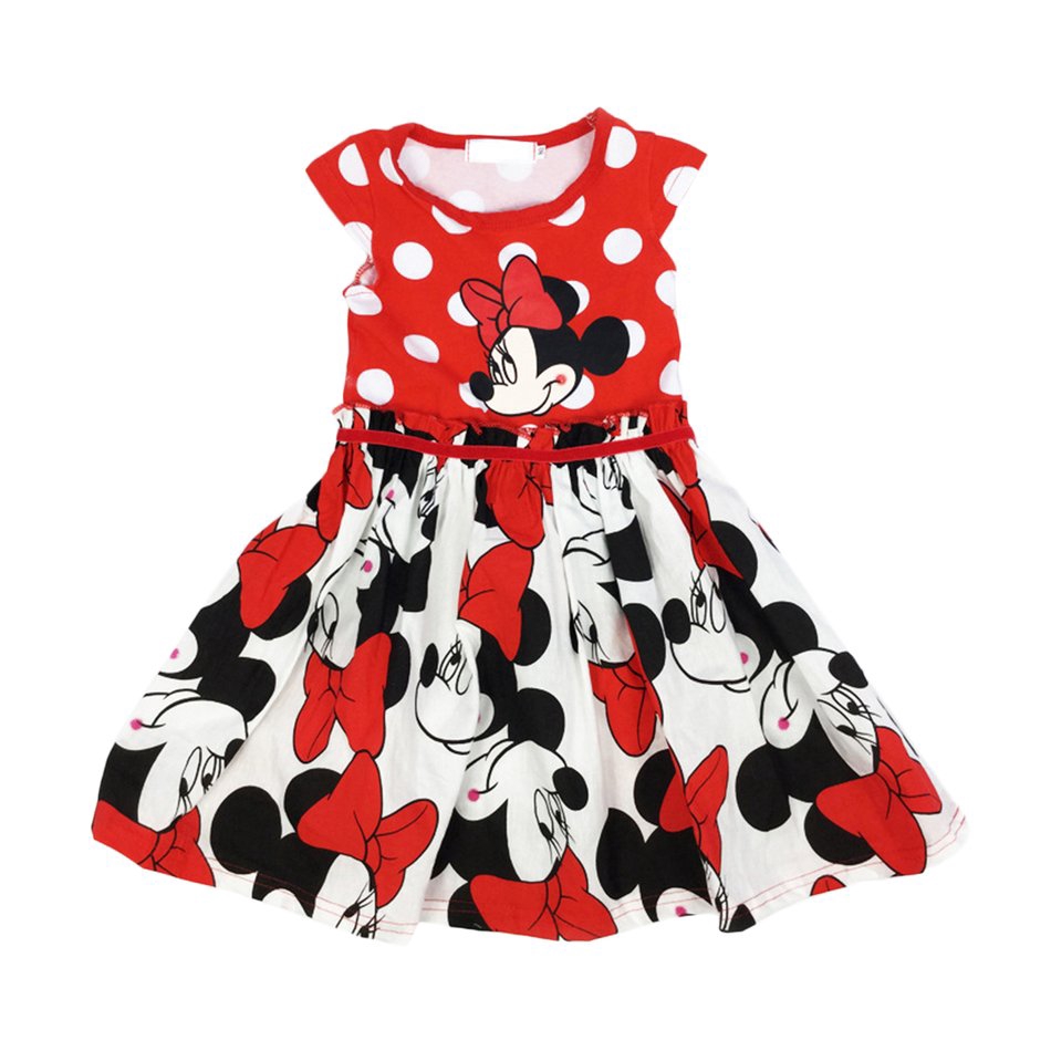 vestido mickey infantil