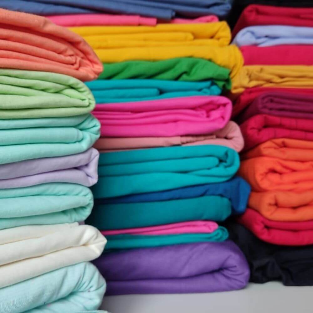 Retalho de Meia Malha Lisa 100% Algodão Fio 30/1 Penteado - Com rendimento de 3 a 3,5 m/kg em 1 kg. em Oferta na Shopee