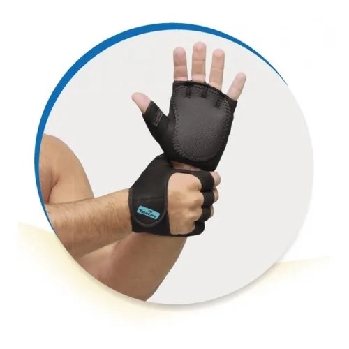 Protetor Palmar C/ Polegar Prevenção De Stress Muscular Par