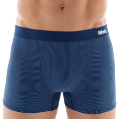 Cueca Boxer Mash Masculina Risca de Giz Microfibra Elástico