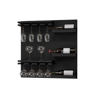 Adega Bar Vinho Barzinho Taça Decoração Suporte Bebida