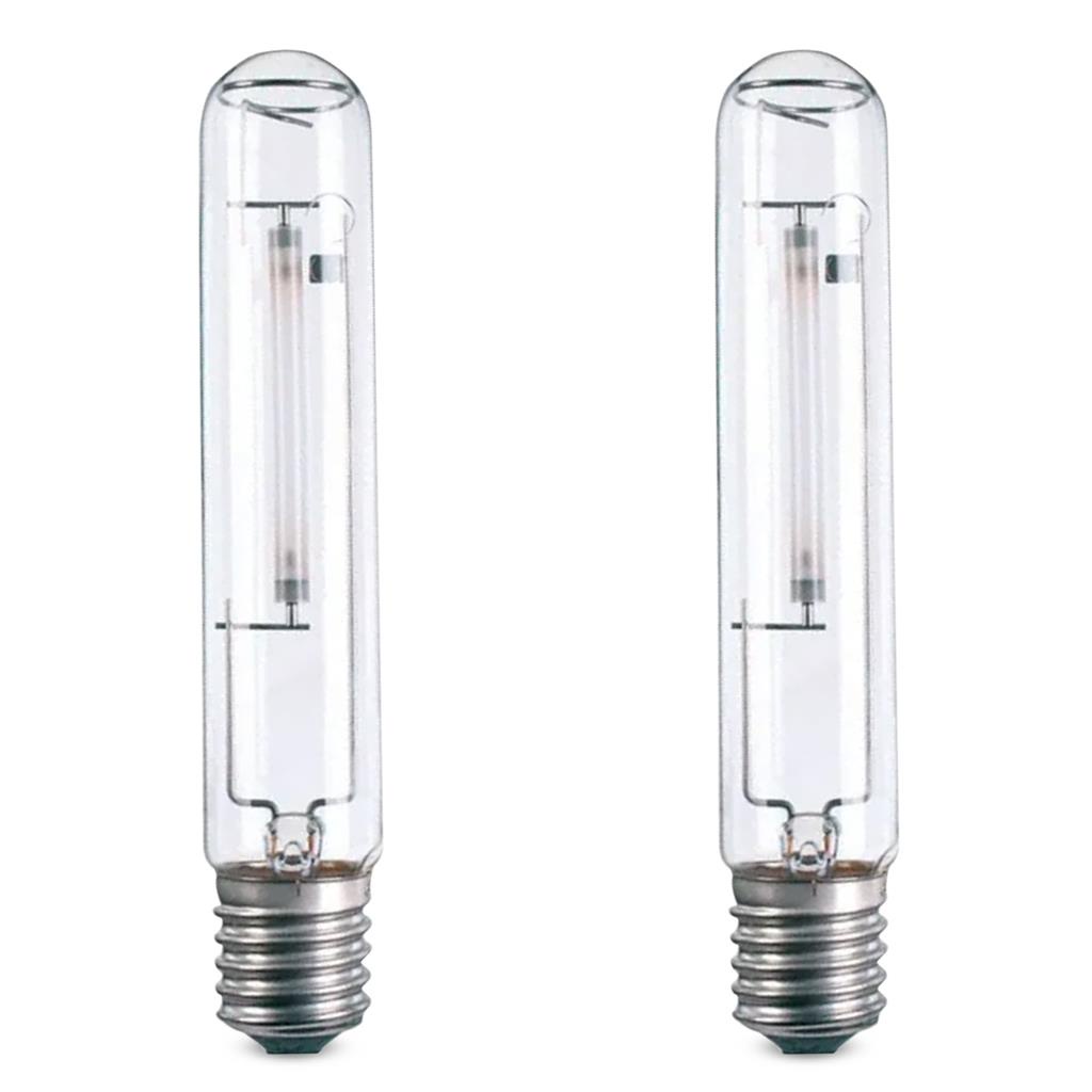 Kit 2 Lampadas Vapor Sodio Tubular 400W E40 2000K Amarela em Oferta na Shopee