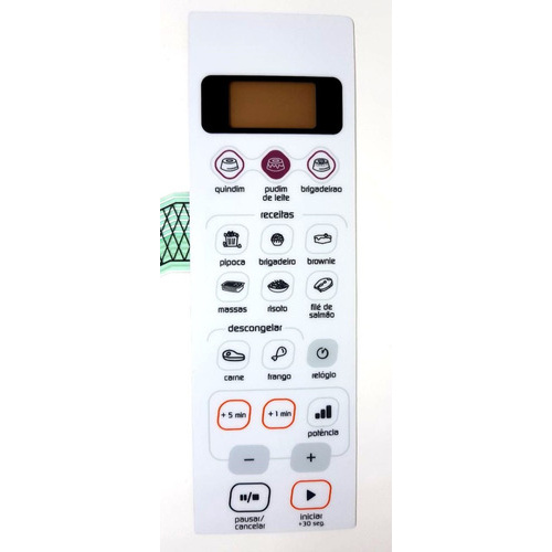 Membrana Teclado Microondas Brastemp Bmp-20