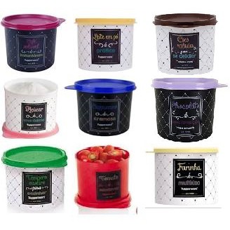 Tupper Redondinha 500ml Linha Bistrô - Tupperware
