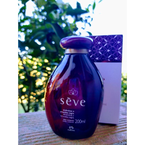 Óleo Seve Natura Desodorante Corporal Amêndoas e Orquídea Negra 200 ml |  Shopee Brasil