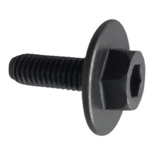 02 Parafusos Do Disco Rosca Esquerda Serra Marmore Makita Bosch - Prende a flange da Serra mármore  Makita