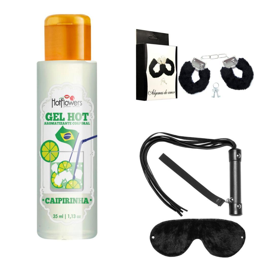 Kit Bandido Embriagado Sex Shop Lubrificante Algema Venda E Chicote Shopee Brasil 3807