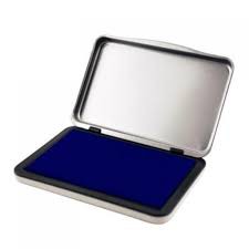 Almofada Carimbeira nº 3 com Tinta, Tampa de Metal para Carimbos em Oferta na Shopee