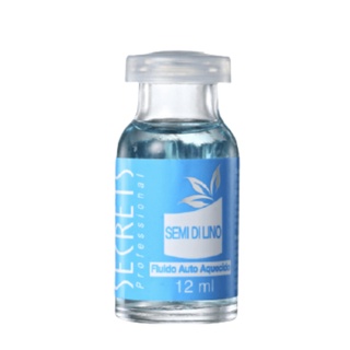 Ampola Fluído Auto Aquecido Secrets Semi Di Lino 12ml