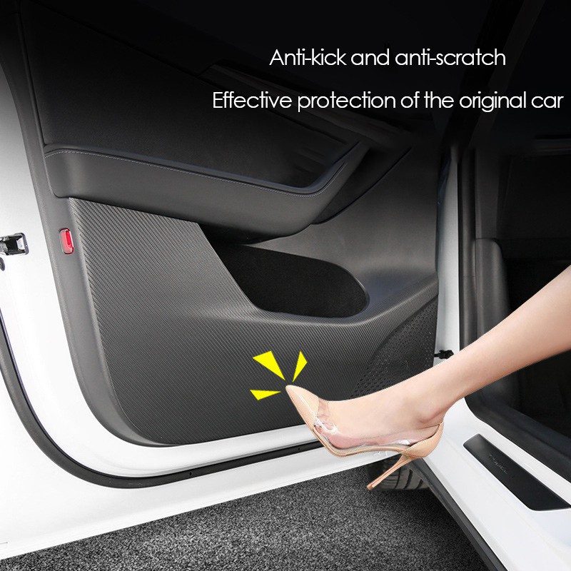 car door anti kick protection