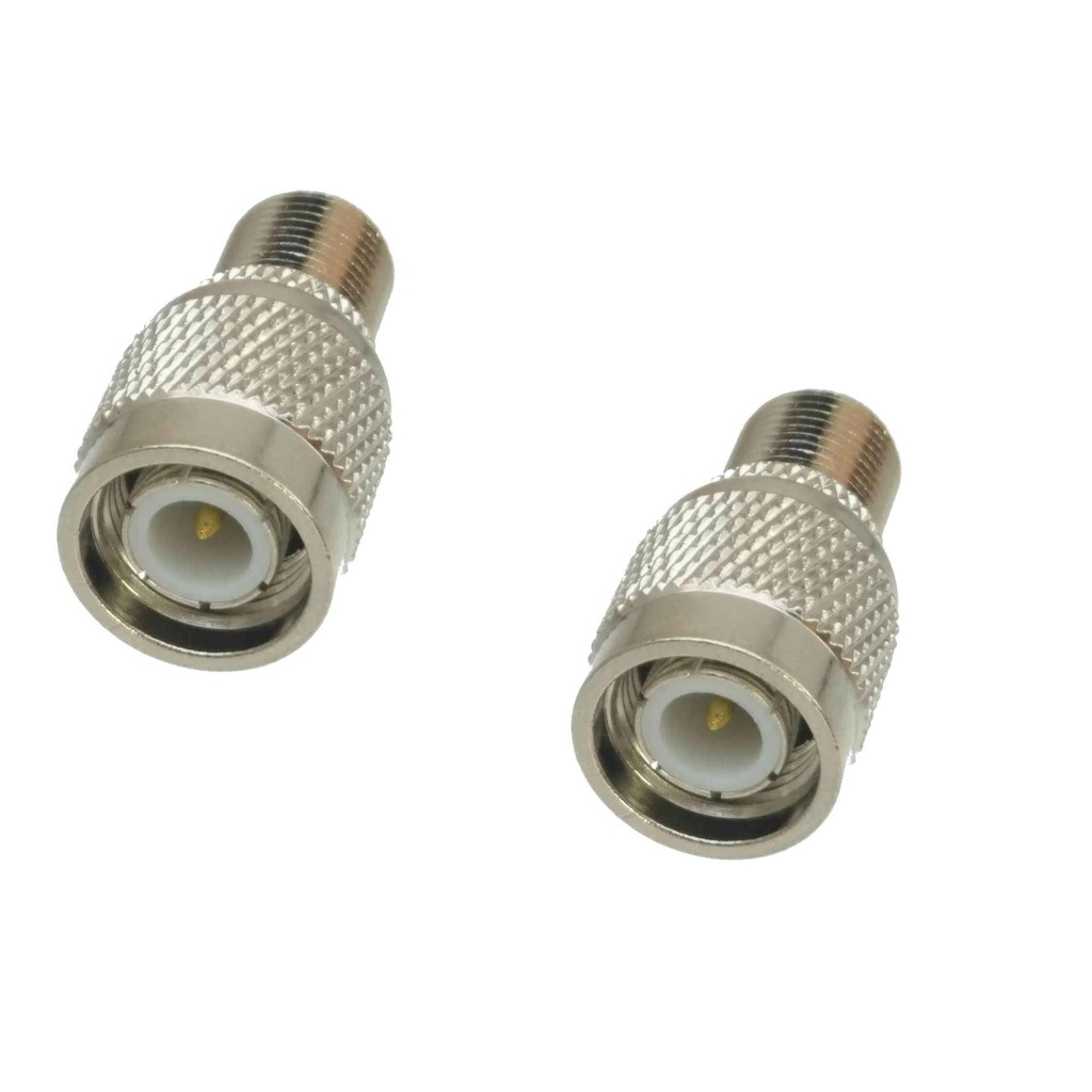 2 Adaptador Tnc Macho X F Tv Rg6 Rg59 Para Celular amplimax Link 3g 4g cabo celular rural