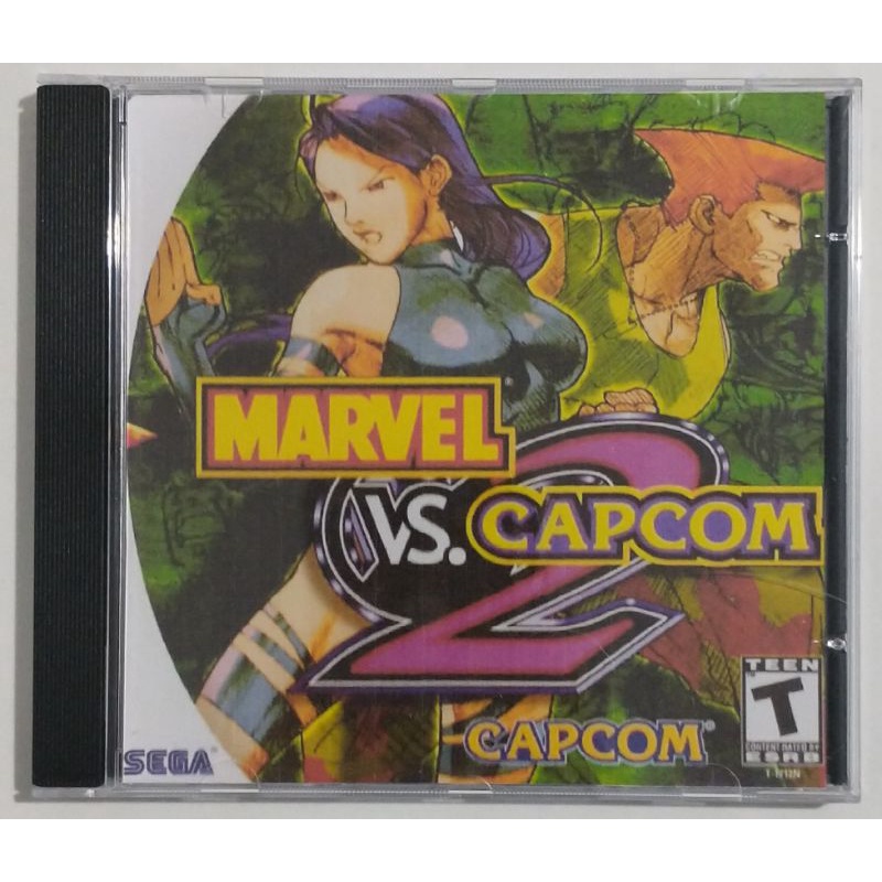 Marvel vs. Capcom 2 - Jogo Sega Dreamcast Original