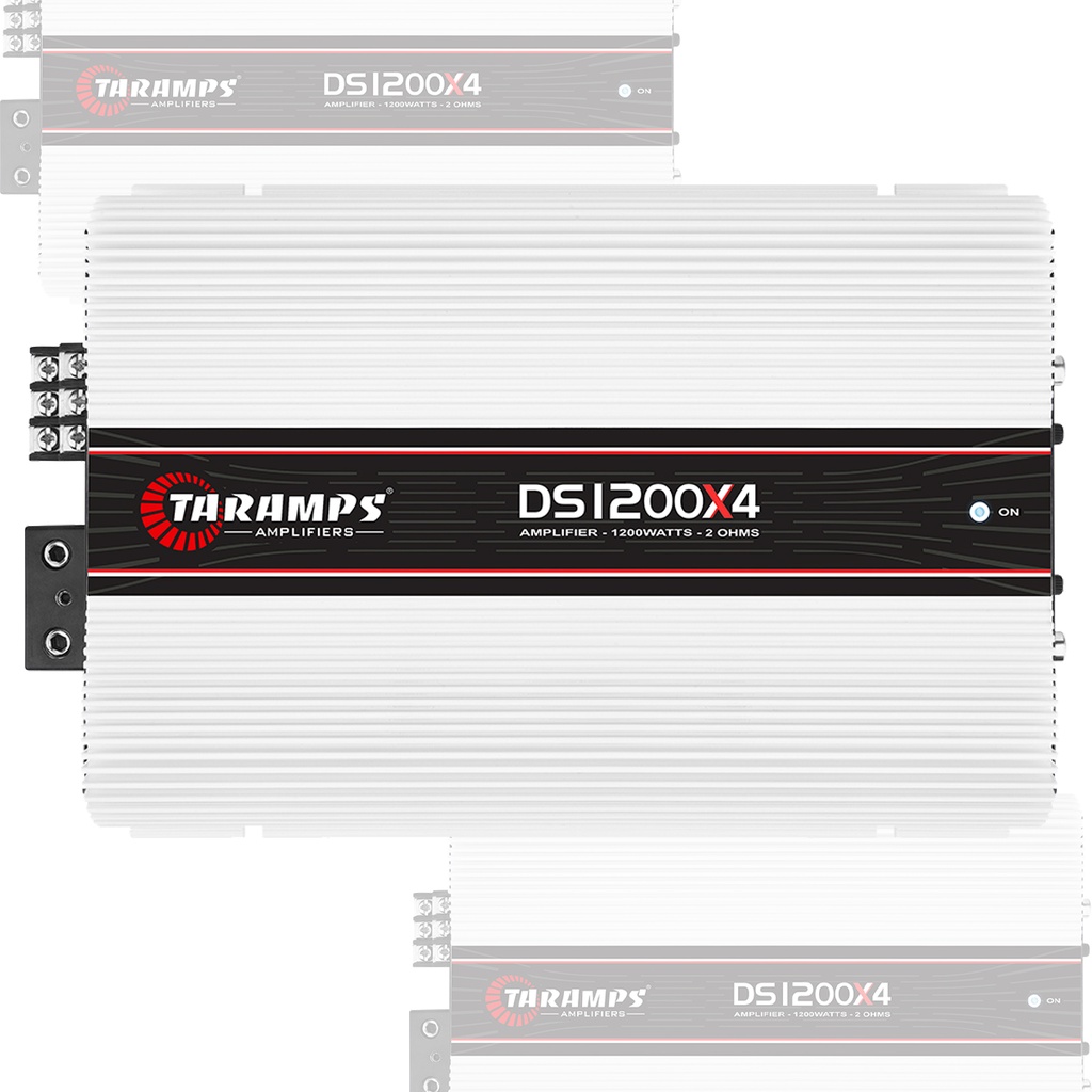 Modulo Amplificador Taramps DS 1200x4 - 4 Canais de 300 Watts RMS / 2 Ohms em Oferta na Shopee