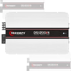 Modulo Amplificador Taramps DS 1200x4 - 4 Canais de 300 Watts RMS / 2 Ohms