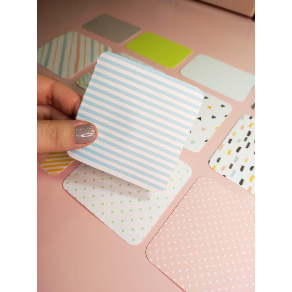 Adesivos para colagens, journal e scrapbook "Scrap Stickers Simple