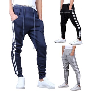 Calça De Moletom Masculina M1 Saruel Skinny Sport Luxo