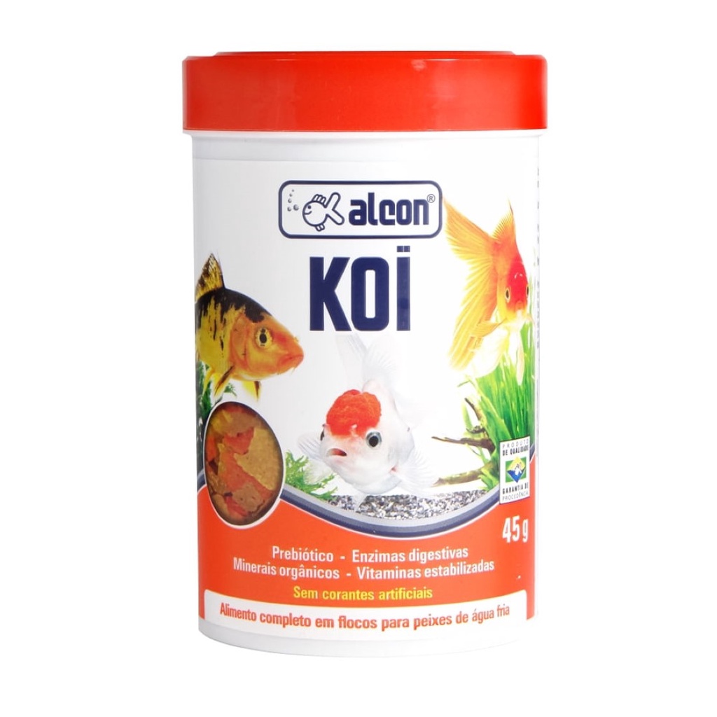 Alcon Koi 45g Ração Para Peixes