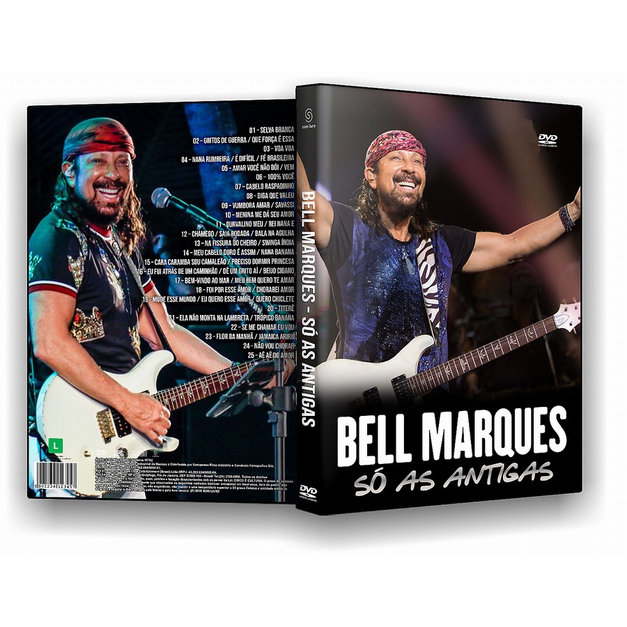 Dvd Bell Marques - Só As Antigas